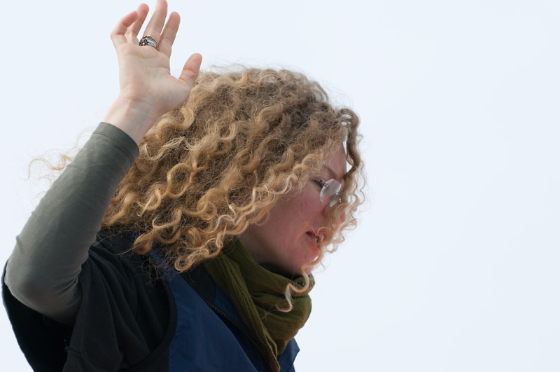 49 Andenes 6.jpg - "Valasoppaina" oli tutkijoita valaskeskuksesta - kuvassa germaaniversio